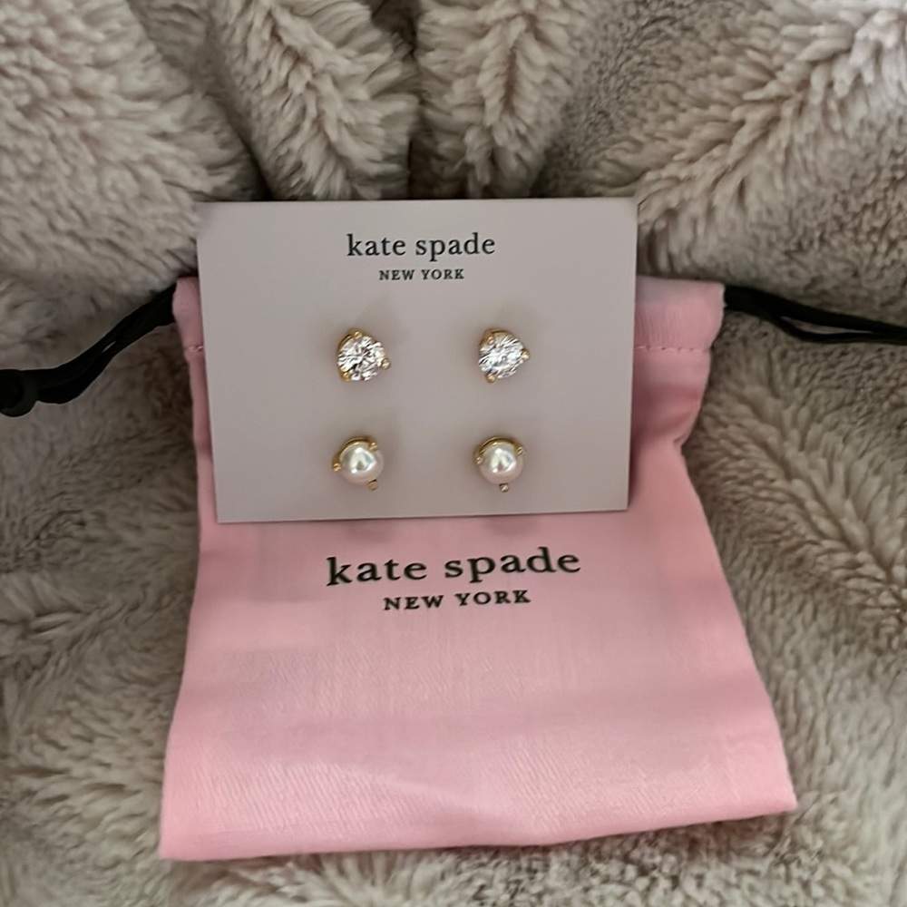 NWT Kate Spade ♠️ Rise & Shine earrings set
